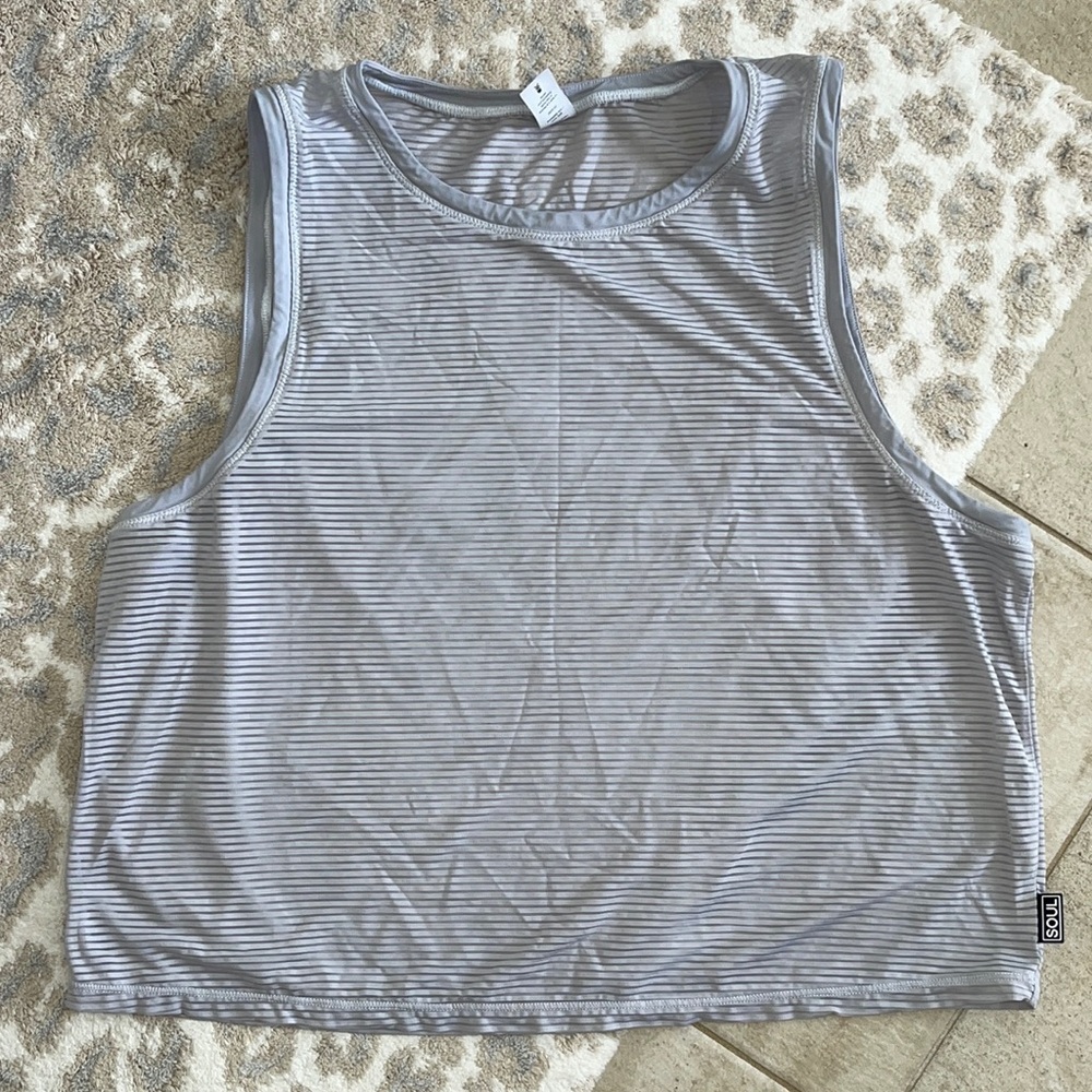 SoulCycle sleeveless top
